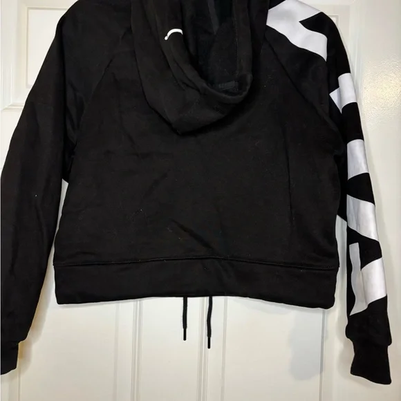 ZYIA Active Black and White Hoodie - Picture 2 of 3